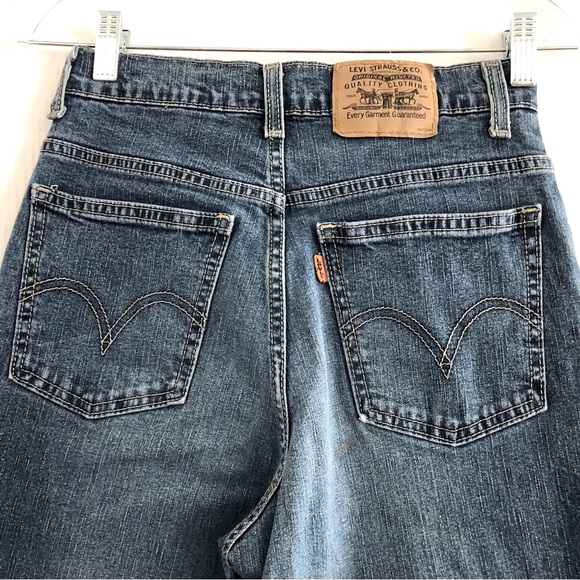 EUC Levi Strauss orange tab jeans - Picture 4 of 5